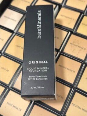 bareMinerals , bare escentuals, Original Liquid Mineral Foundation - Fair 01